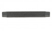 Temperguss Fitting schwarz Rohrdoppelnippel 1/2" x 140 mm