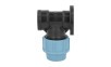 Unidelta PE-Klemmverbinder Wandwinkel 20 mm x DN 15 (1/2")