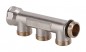 Messing Verteiler 3/4" IG x 3/4" AG - 3 Abgänge Eurokonus 3/4" AG