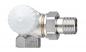 Heimeier Thermostatventil 3/8" V-exakt, Winkeleck vernickelt, Anschl. links