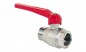 Messing Kugelhahn mit Hebelgriff IG x AG DN 15 (1/2")