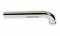 Messing Abgangsbogen 90° verchromt für Siphon DN32 (1 1/4") - Länge: 220 mm