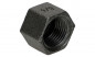 Temperguss Fitting schwarz Kappe 1/2"