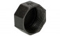 Temperguss Fitting schwarz Kappe 1 1/2"