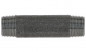 Temperguss Fitting schwarz Rohrdoppelnippel 1/2" x 80 mm