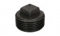 Temperguss Fitting schwarz Stopfen ohne Rand 1 1/4" - Nr. 291