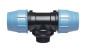 Unidelta PE-Klemmverbinder T-Stück AG 25 mm x DN 20 (3/4")