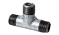 Temperguss Fitting verzinkt T-Stück AG/AG/AG 1/2" - Nr. 135