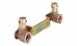 Viega Sanpress Montageeinheit gekröpft 15 mm x 1/2" x 150 mm - Modell 2222