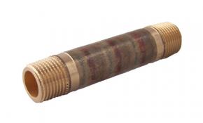Viega Rotguss Rohrdoppelnippel 1 1/4" x 80 mm - Nr. 3530