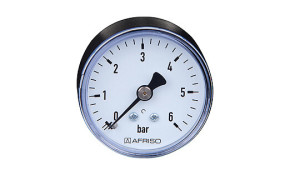 RF-Manometer für Druckminderer 1/4" 0 - 6 bar