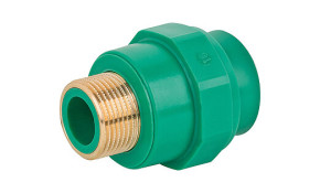 PPR Schweißfitting Übergangsnippel AG 25 mm x 3/4"