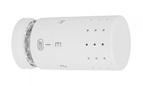 SAR Design-Thermostatkopf (Heimeier kompatibel) Weiß