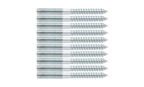 Stockschrauben verzinkt M8 x 180 mm 10er Pack