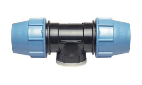 Unidelta PE-Klemmverbinder T-Stück IG 32 mm x DN 25 (1")