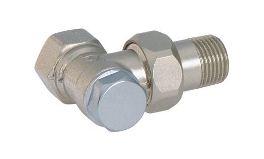 Viessmann Heizkörper Rücklaufverschraubung 1/2" Eckform Baulänge: 58 mm