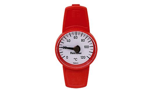 Thermometer zu Globo Kugelhähne in rot