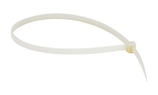 Kabelbinder 7,6 x 368 mm aus Polyamid 6.6 - Farbe natur - (100 Stück)