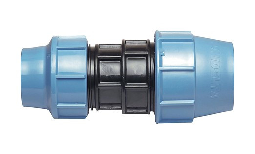 Unidelta PE-Klemmverbinder Kupplung reduziert 20 x 16 mm