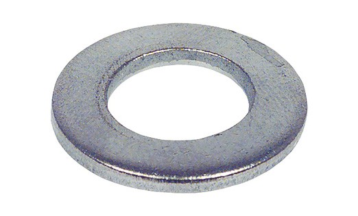 Unterlegscheiben - Stahl verzinkt - DIN 125 - 10,5 mm für M10 (200 Stück)