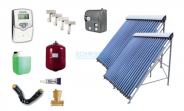 Solar-Komplettpaket 6,70 m² mit U-Pipe Röhren TZ/47-1500-30