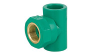 PPR Schweißfitting T-Stück 20 mm x 1/2" IG x 20 mm