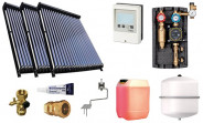Solaranlage mit 3 x SunExtreme HD 20 Röhrenkollektoren (Heizungsunterstützung)