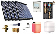 Solaranlage mit 5 x SunExtreme HD 20 Röhrenkollektoren (Heizungsunterstützung)