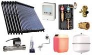 Solaranlage mit 6 x SunExtreme HD 30 Röhrenkollektoren (Heizungsunterstützung)
