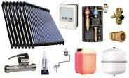 Solaranlage mit 7 x SunExtreme HD 20 Röhrenkollektoren (Heizungsunterstützung)