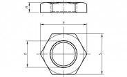 Temperguss Fitting schwarz Gegenmutter 1" - Nr. 310 - Bild 3