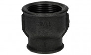 Temperguss Fitting schwarz Reduktionsmuffe (i/i) 1 1/4" x 1" - Nr. 240 - Bild 6