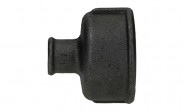 Temperguss Fitting schwarz Reduktionsmuffe (i/i) 2" x 1/2" - Nr. 240 - Bild 2
