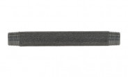 Temperguss Fitting schwarz Rohrdoppelnippel 1/2" x 150 mm