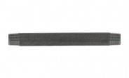 Temperguss Fitting schwarz Rohrdoppelnippel 1/2" x 180 mm