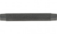 Temperguss Fitting schwarz Rohrdoppelnippel 3/4" x 200 mm