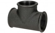 Temperguss Fitting schwarz T-Stück (i/i/i) 1 1/4" - Nr. 130 - Bild 3