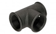 Temperguss Fitting schwarz T-Stück (i/i/i) 1 1/4" - Nr. 130 - Bild 4