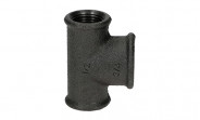 Temperguss Fitting schwarz T-Stück reduziert (i/i/i) 1/2" x 3/4" x 1/2" - Nr. 130 - Bild 5